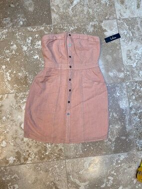 Lulus Strapless Mini Dress